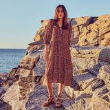 Auguste Midi Dress Isaac Thyme 8/10