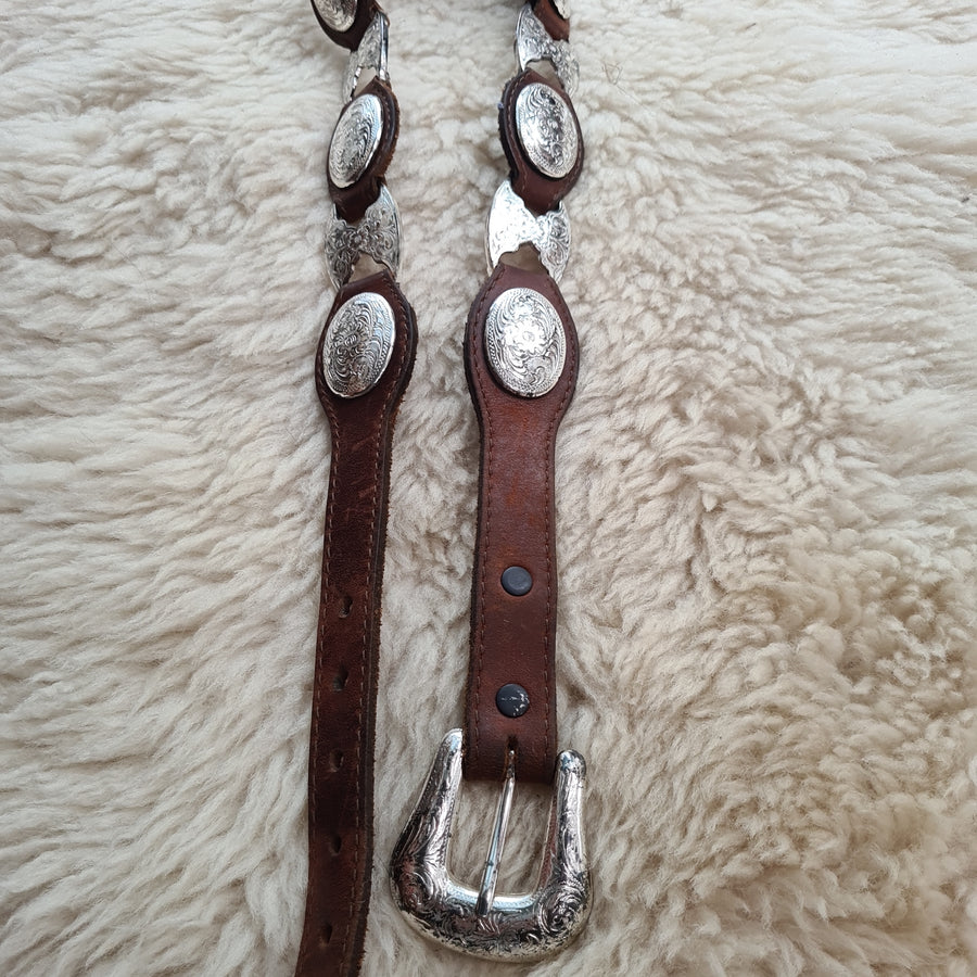 Concho belt Brown or black size s only black available