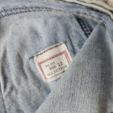 Vintage 70s Peach high-waisted bell bottom jeans size 8