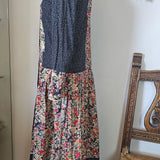 🌿 Vintage 70s Malika Prairie Dress – Edwardian Folk Revival M\10 🌿