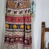 Indian cotton wrap skirt - Boho Dreams