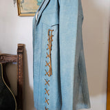Y2K Denim Look Two-Piece Western Suit set