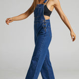 Rolla’s Heidi Overalls – Cobalt Organic | Size 8 / 26