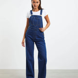 Rolla’s Heidi Overalls – Cobalt Organic | Size 8 / 26