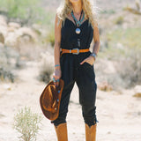 SPELL & GYPSY COLLECTIVE | Tan Cactus Rose Belt OS