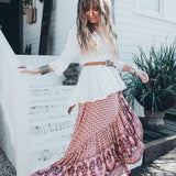 SPELL & GYPSY COLLECTIVE | Tan Cactus Rose Belt OS