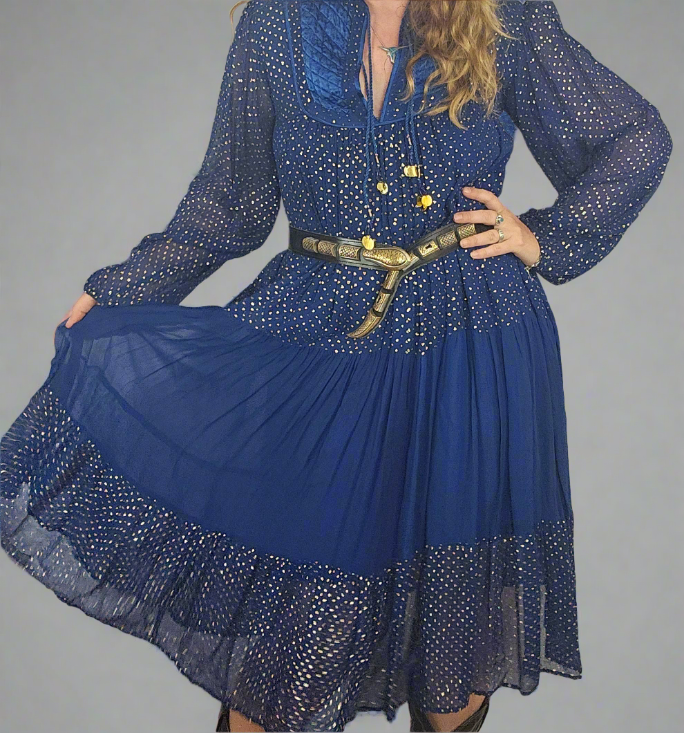 Vintage Indian Adini dress