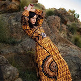 Sitara Dress by Talisman – Golden Floral – Size M