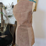 Vintage Two-Tone Suede Vest – Western Folk Classic