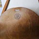 Hand-Painted Tooled Leather Eagle Bag