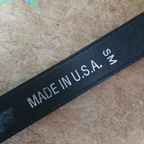 Vintage Panther Buckle Belt — Made in USA S/M