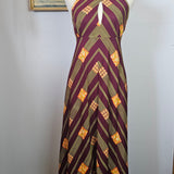 Lady Bela 70s Vintage Maxi Dress – M