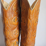 Vintage Acme Brown Leather Cowboy Boots – Size 37, 7 OC