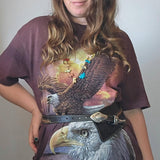 Vintage Eagle Graphic Tee – Size L