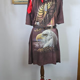 Vintage Eagle Graphic Tee – Size L