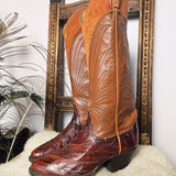 Vintage Tony Lama Western Boots – Size 5.5 (23.5cm)