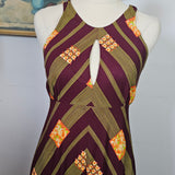 Lady Bela 70s Vintage Maxi Dress – M