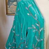 Walk This Way Velvet + Beaded Kimono Jacket M