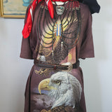 Vintage Eagle Graphic Tee – Size L