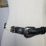 R.M. Williams Leather Concho Western Belt