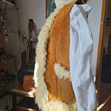 Vintage Shearling Suede Vest – One Size (Best fit AU 8/10