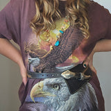 Vintage Eagle Graphic Tee – Size L