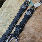 R.M. Williams Leather Concho Western Belt
