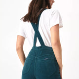 Rollas Eastcoast Flare Overalls – Forest Green-Cords (Size 8)