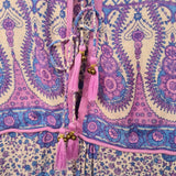 Spell & The Gypsy Boho Blossom Blouse XS in Lilac
