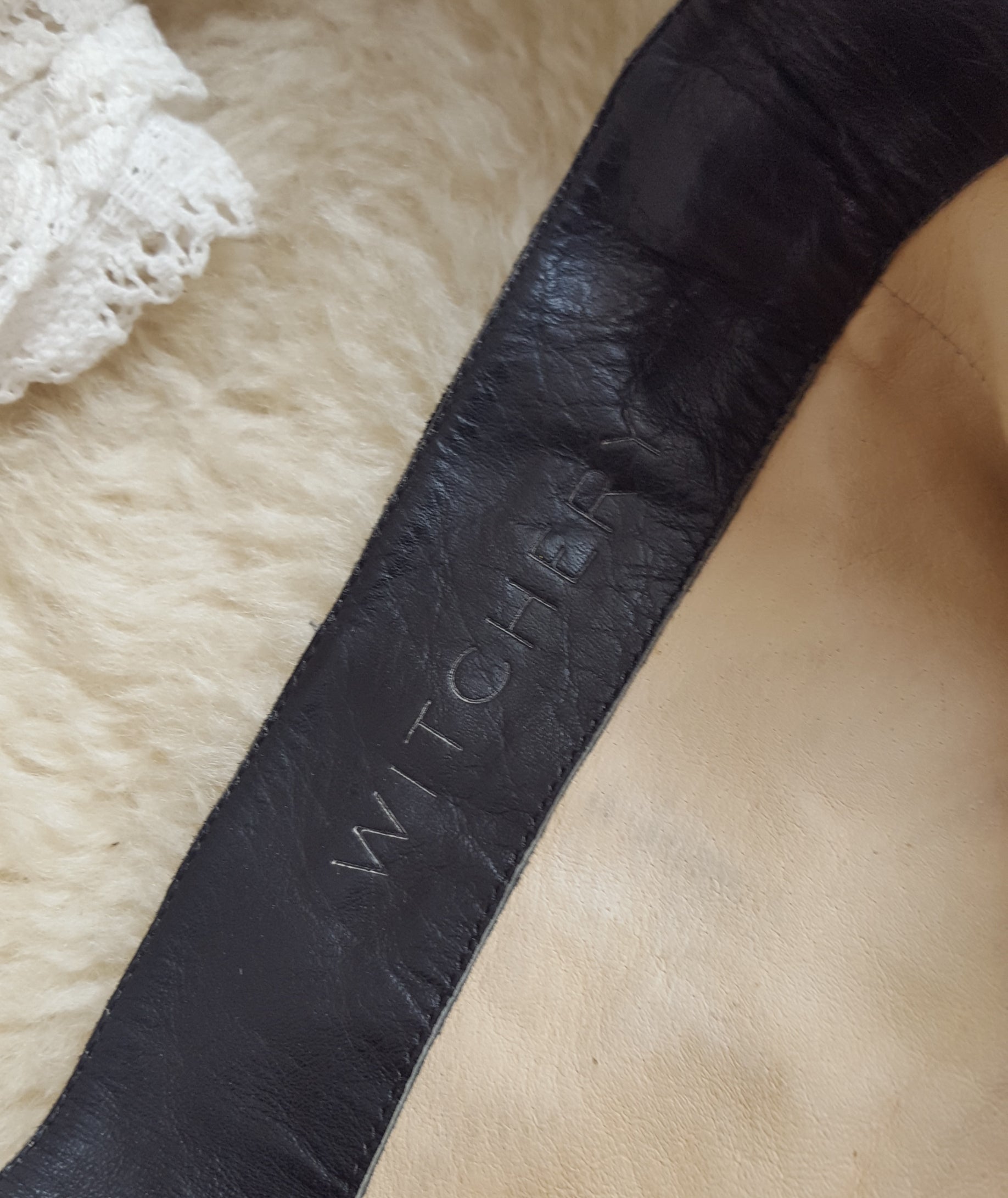 Black suede boots size 6 - Devils the Angel