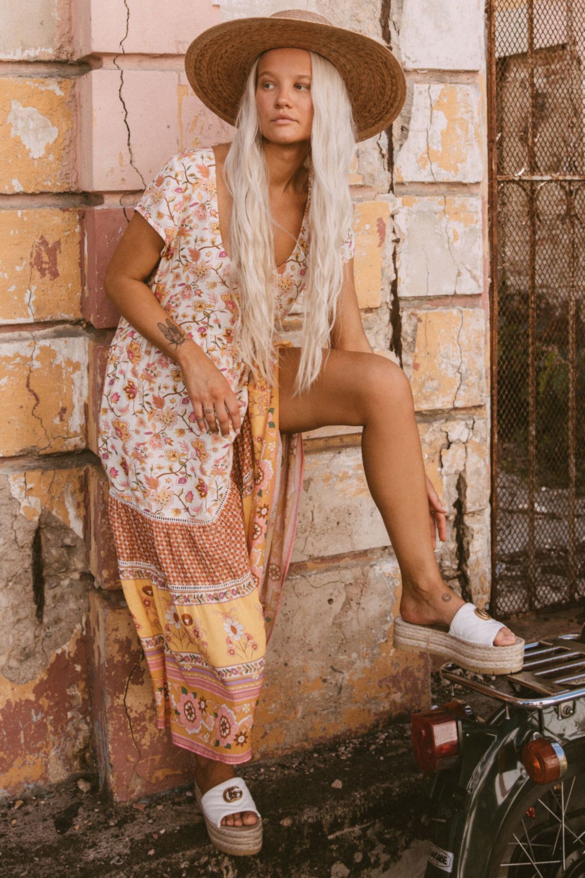 Spell Portobello Road Babydoll Midi XS - Devils the Angel