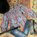SPELL PANDORA BLOUSE IN AQUARIUM XS &  M SIZE TO CHOOSE FROM - Devils the Angel