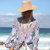 SPELL PANDORA BLOUSE IN AQUARIUM XS &  M SIZE TO CHOOSE FROM - Devils the Angel