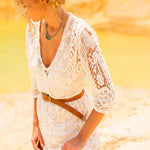 SPELL & GYPSY COLLECTIVE | Tan Cactus Rose Belt S/M - Devils the Angel