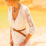 SPELL & GYPSY COLLECTIVE | Tan Cactus Rose Belt S/M - Devils the Angel