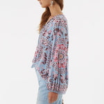 SPELL PANDORA BLOUSE IN AQUARIUM XS &  M SIZE TO CHOOSE FROM - Devils the Angel