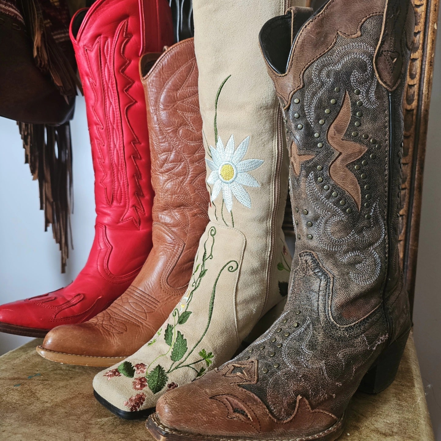 Rare Vintage Boots – Western, Boho & Rock-Inspired