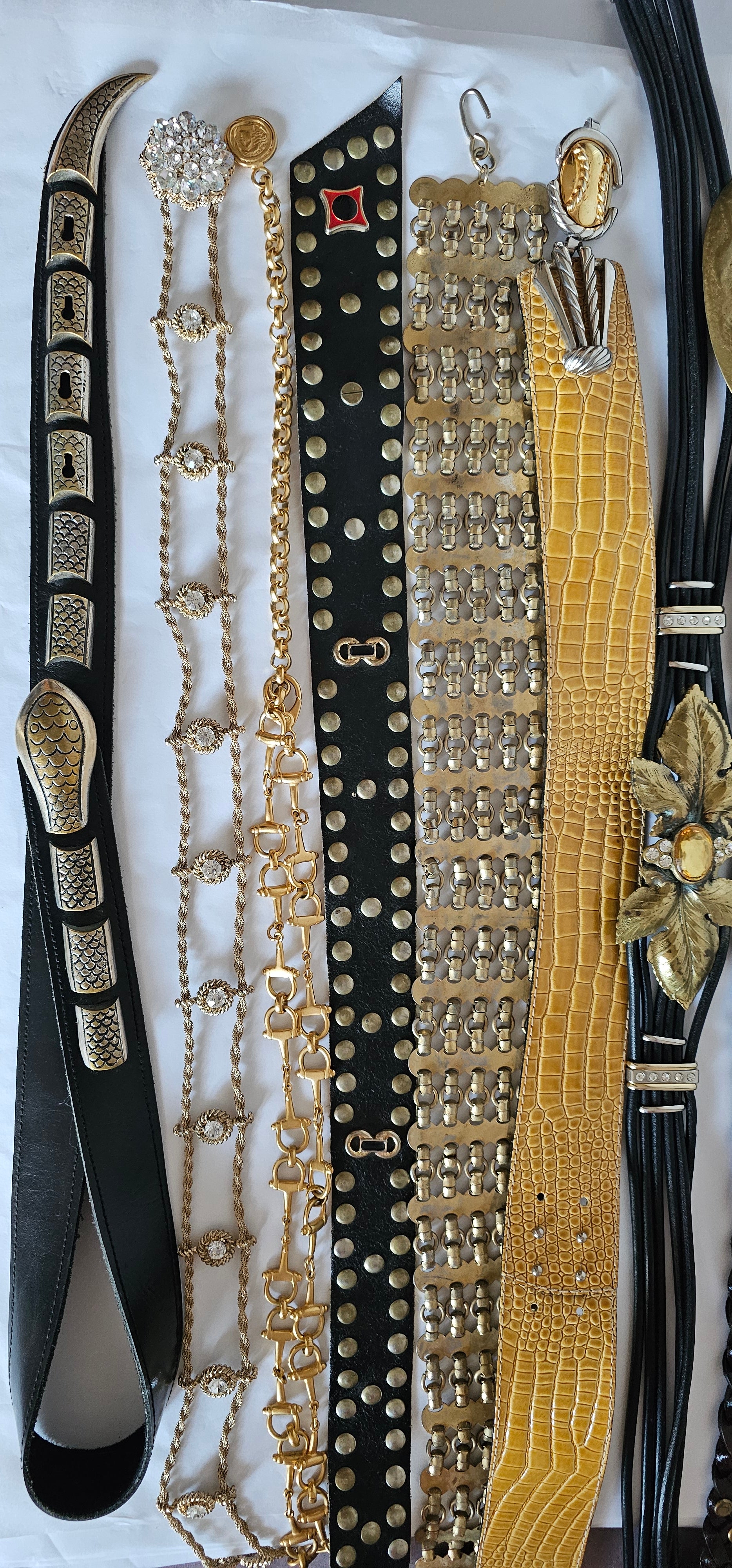 Vintage Belts – Hand-Painted, Tooled & Western Styles