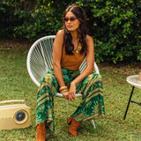 Nine Lives Bazaar Palazzo Pants in Emerald size 18 (fits more 16)