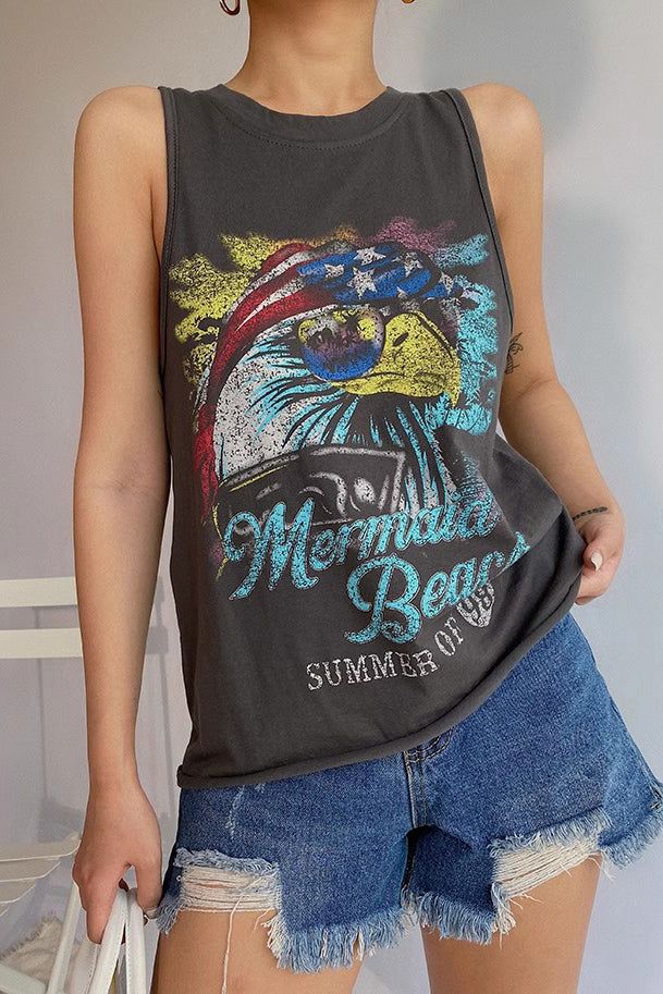 Spell Mermaid Beach Summer Of 98 Tank XXL