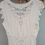 Chasing Unicorns White Dress size Small