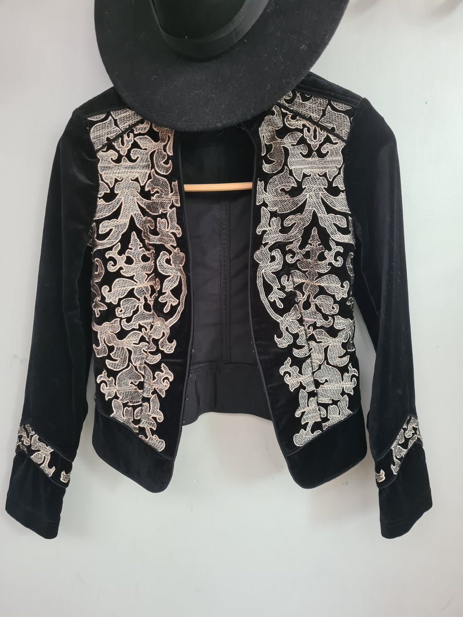 Velvet baroque Jacket/Blazer