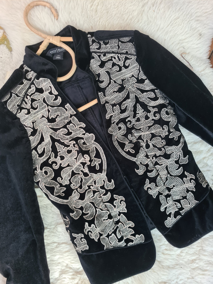 Velvet baroque Jacket/Blazer