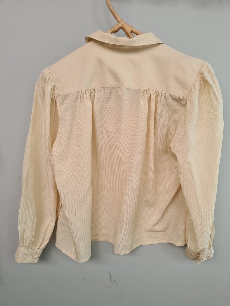 Vintage silk blouse size 12