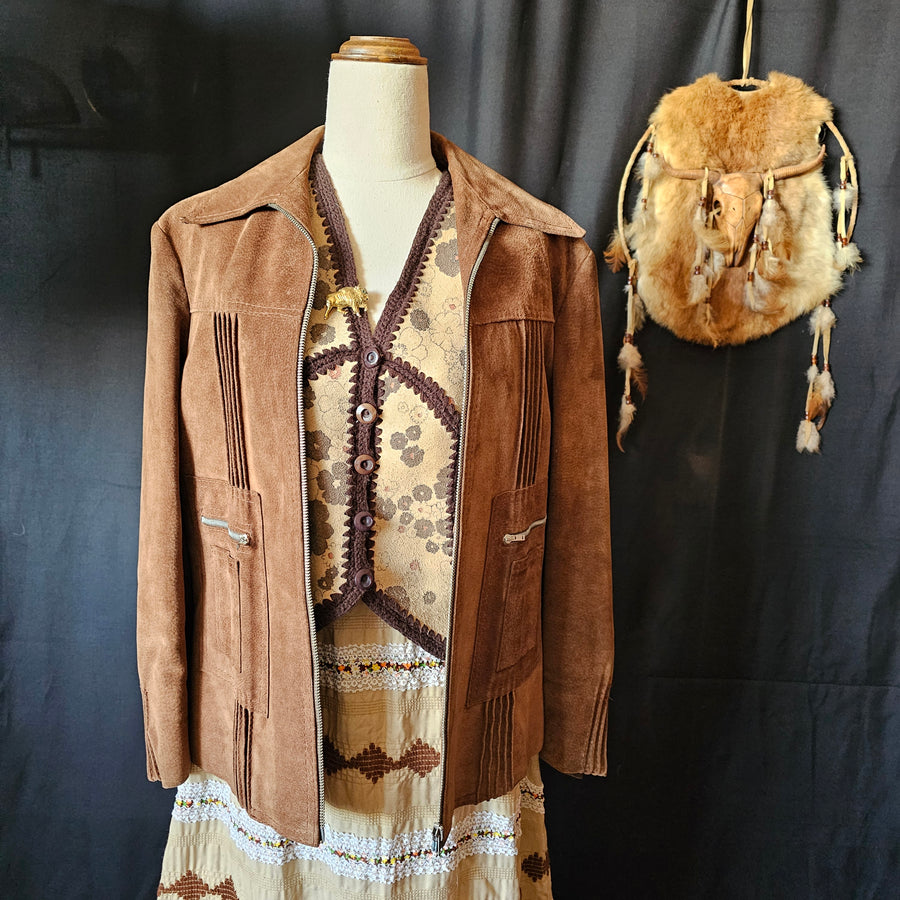 VINTAGE SUEDE JACKET 40/12