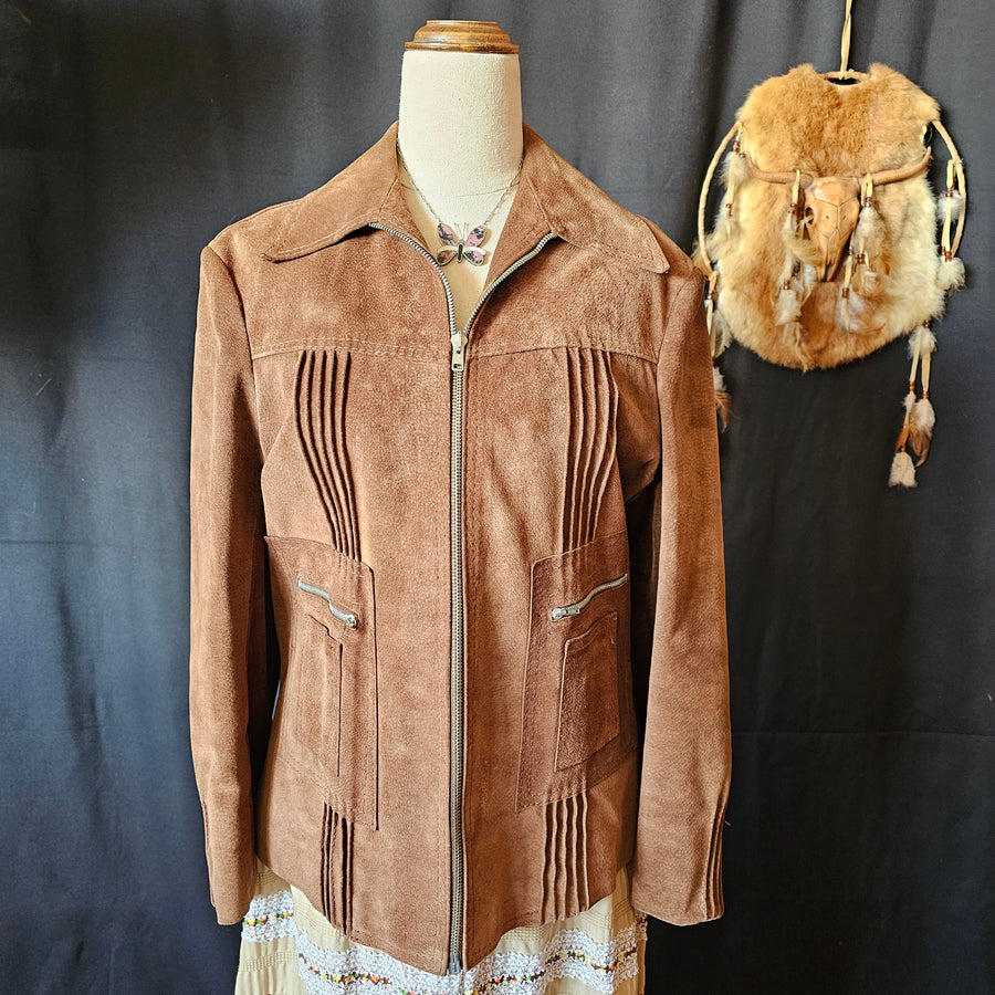 VINTAGE SUEDE JACKET 40/12