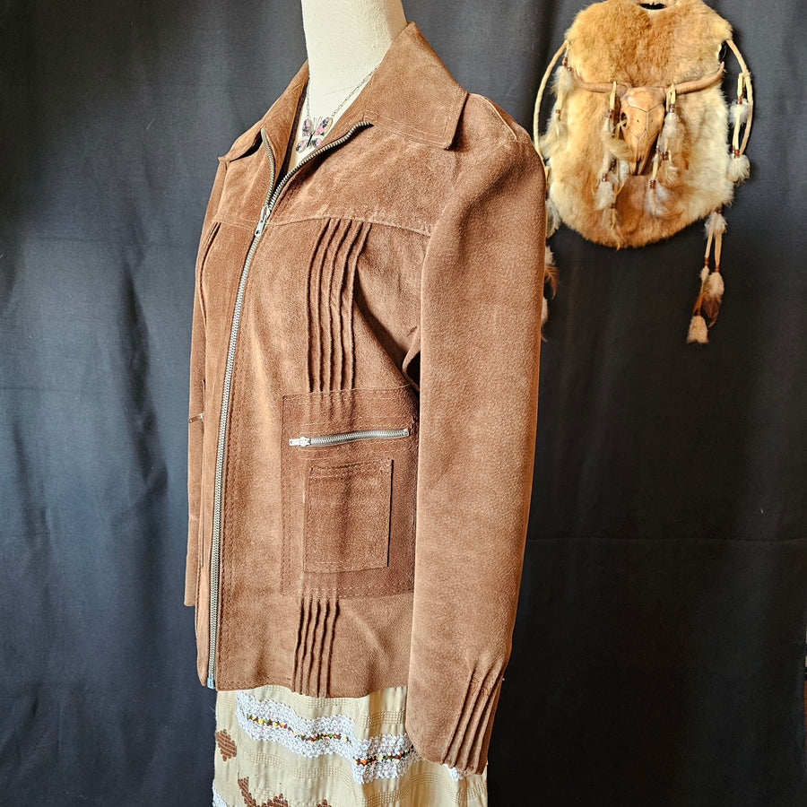 VINTAGE SUEDE JACKET 40/12