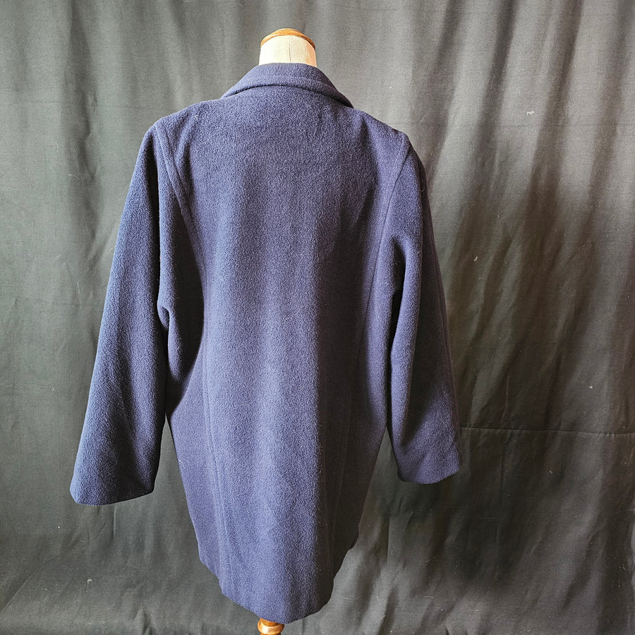 Vintage Mongolian Wool Coat XL