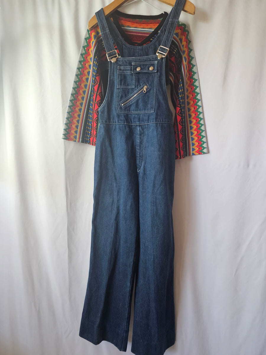 Vintage Vous Denim Overalls Size tag 14 (more like S 8)