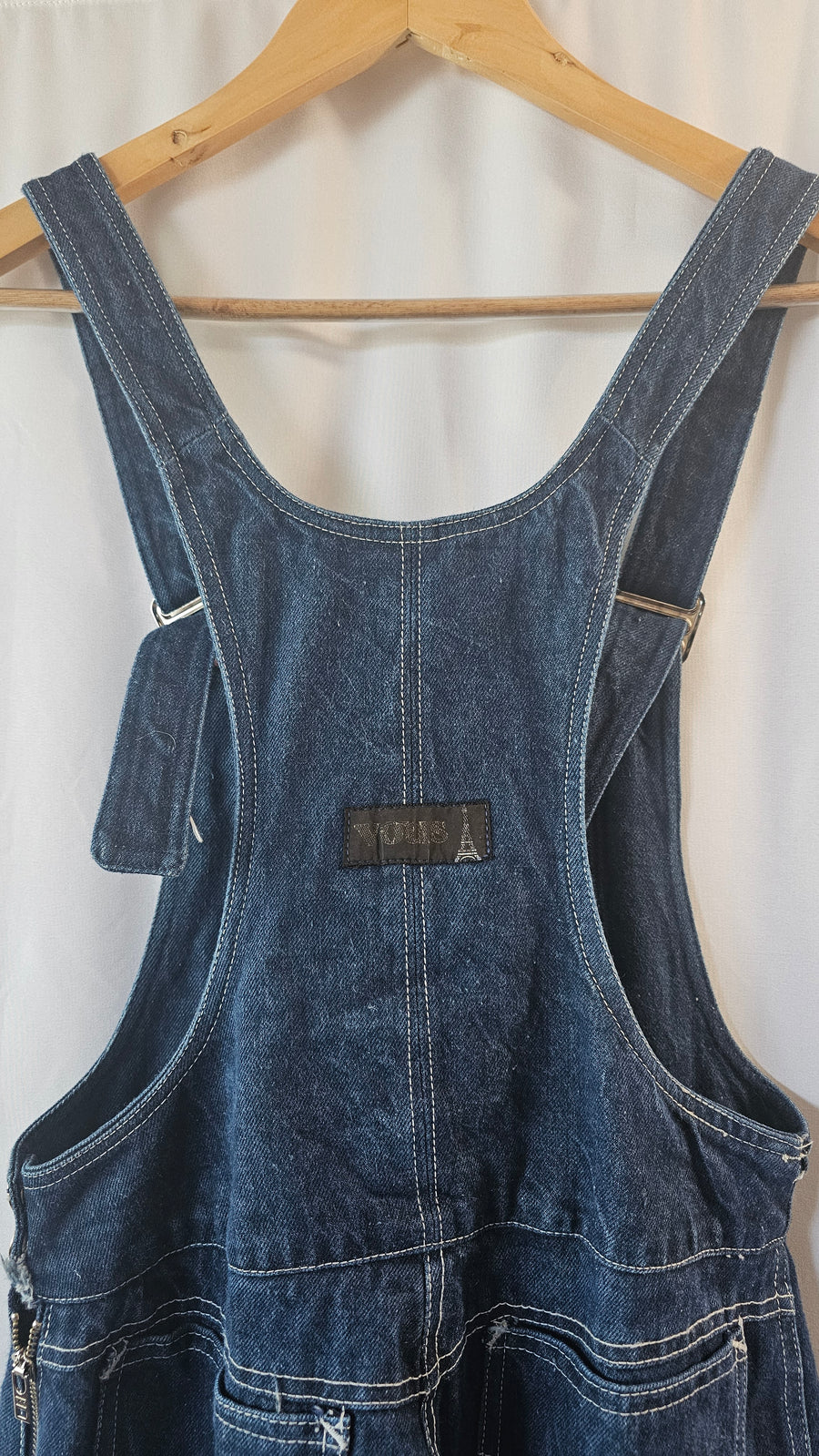 Vintage Vous Denim Overalls Size tag 14 (more like S 8)